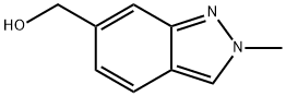 (2-메틸-2H-인다졸-6-일)메탄올 구조식 이미지