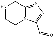 5,6,7,8-테트라하이드로-[1,2,4]트리아졸로[4,3-a]피라진-3-카브알데하이드 구조식 이미지