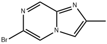 6-Bromo-2-methylimidazo[1,2-a]pyrazine Structure