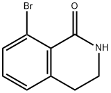 8-broMo-3,4-디하이드로이소퀴놀린-1(2H)-온 구조식 이미지