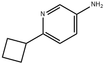 6-시클로부틸피리딘-3-aMine 구조식 이미지