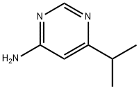 6-이소프로필-4-피리미딘아민(SALTDATA:FREE) 구조식 이미지