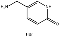 5-AMINOMETHYL-1H-PYRIDIN-2-ONE HBR 구조식 이미지