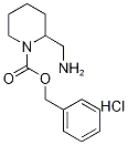 1-Cbz-2-(aminomethyl)piperidine Hydrochloride 구조식 이미지