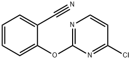 2-(2-CYANOPHENOXY)-4-CHLOROPYRIMIDINE Structure