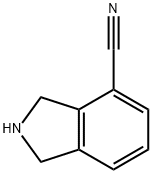 2,3-dihydro-1H-Isoindole-4-carbonitrile Structure