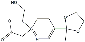 5-(2-Methyl-1,3-dioxolan-2-yl)- 구조식 이미지