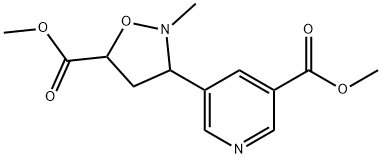 N-메틸-3-[3-(5-메톡시카르보닐피리딜)-5-이속사졸카르복실산메틸에스테르 구조식 이미지