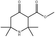 4-옥소-2,2,6,6-테트라메틸-3-피페리딘카르복실산메틸에스테르 구조식 이미지