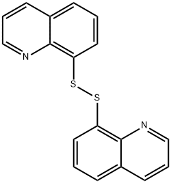 8,8'-DIQUINOLYL DISULFIDE Structure