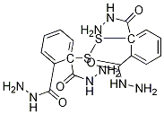 2,2'-Dithiobis-benzoic acid dihydrazide Structure