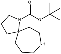 tert-Butyl 1,8-diazaspiro[4.6]undecane-1-carboxylate Structure