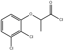 2-(2,3-dichlorophenoxy)propanoyl chloride 구조식 이미지