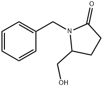 (R)-1-BENZYL-5-HYDROXYMETHYL-2- PYRROLIDINONE Structure