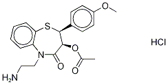 N,N-Didesmethyl Diltiazem Hydrochloride Structure