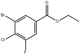 Ethyl 3-broMo-4-chloro-5-fluorobenzoate Structure
