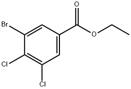 에틸3-broMo-4,5-디클로로벤조에이트 구조식 이미지