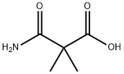 2,2-DIMETHYL-MALONAMIC ACID Structure