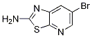 6-bromothiazolo[5,4-b]pyridin-2-amine 구조식 이미지