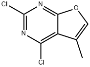 2,4-Dichloro-5-methylfuro[2,3-d]pyrimidine Structure