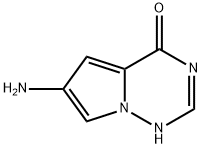 6-aMinopyrrolo[1,2-f][1,2,4]triazin-4(3H)-one Structure