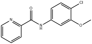 1161205-04-4 N-(4-Chloro-3-methoxyphenyl)-2-pyridinecarboxamide