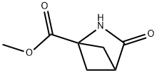 2-Azabicyclo[2.1.1]hexane-1-carboxylicacid,3-oxo-,methylester(9CI) 구조식 이미지