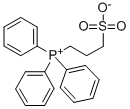 3-(TRIPHENYLPHOSPHONIO)PROPANE-1-SULFONA Structure