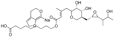 4H-푸로[2,3-c]피라닐무피로신나트륨불순물 구조식 이미지