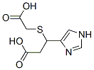 3-((카르복시메틸)티오)-3-(1H-이미다졸-4-일)프로판산 구조식 이미지