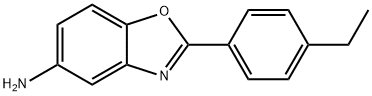 2-(4-에틸-페닐)-벤조옥사졸-5-일라민 구조식 이미지