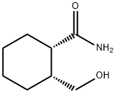 Cyclohexanecarboxamide, 2-(hydroxymethyl)-, (1S,2R)- (9CI) Structure