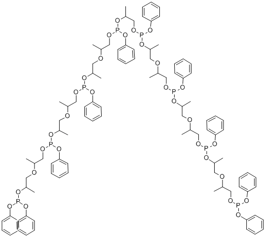 POLY(DIPROPYLENE GLYCOL) PHENYL PHOSPHITE Structure