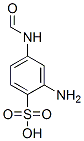 2-amino-4-formamidobenzenesulfonic acid Structure