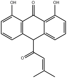senecioyldithranol Structure