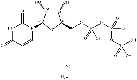 URIDINE 5'-TRIPHOSPHATE TRISODIUM SALT 구조식 이미지