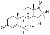 6,7,15,16-Dimethylene-4-ene-3,17-androstenedione Structure