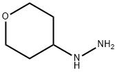 1-(TETRAHYDRO-2H-PYRAN-4-YL)하이드라진염화물 구조식 이미지