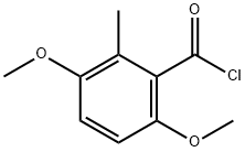 Benzoyl chloride, 3,6-dimethoxy-2-methyl- (9CI) Structure