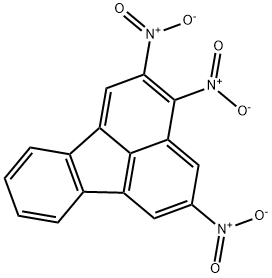 Fluoranthene, 2,3,5-trinitro- Structure