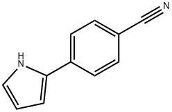 Benzonitrile, 4-(1H-pyrrol-2-yl)- Structure