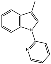3-methyl-1-pyridin-2-yl-1H-indole Structure