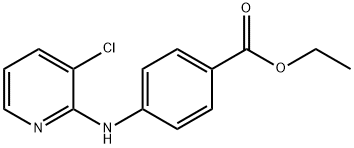 에틸4-[(3-클로로피리딘-2-일)아미노]벤조에이트 구조식 이미지