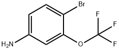 4-브로모-3-트리플루오로메톡시-페닐아민 구조식 이미지