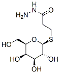 (2-carbazoylethyl)-1-thio-beta-galactopyranoside Structure
