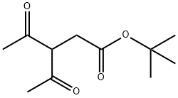 tert-부틸3-아세틸-4-옥소펜타노에이트 구조식 이미지