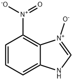 1H-벤지미다졸,4-니트로-,3-옥사이드(9CI) 구조식 이미지