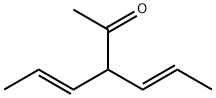 4-Hexen-2-one, 3-(1-propenyl)-, (E,E)- (9CI) Structure
