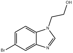 2-(5-BROMO-1H-BENZO[D]IMIDAZOL-1-YL)ETHANOL Structure