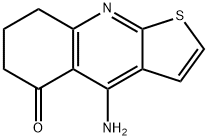 4-AMINO-7,8-DIHYDROTHIENO[2,3-B]QUINOLIN-5(6H)-ONE 구조식 이미지